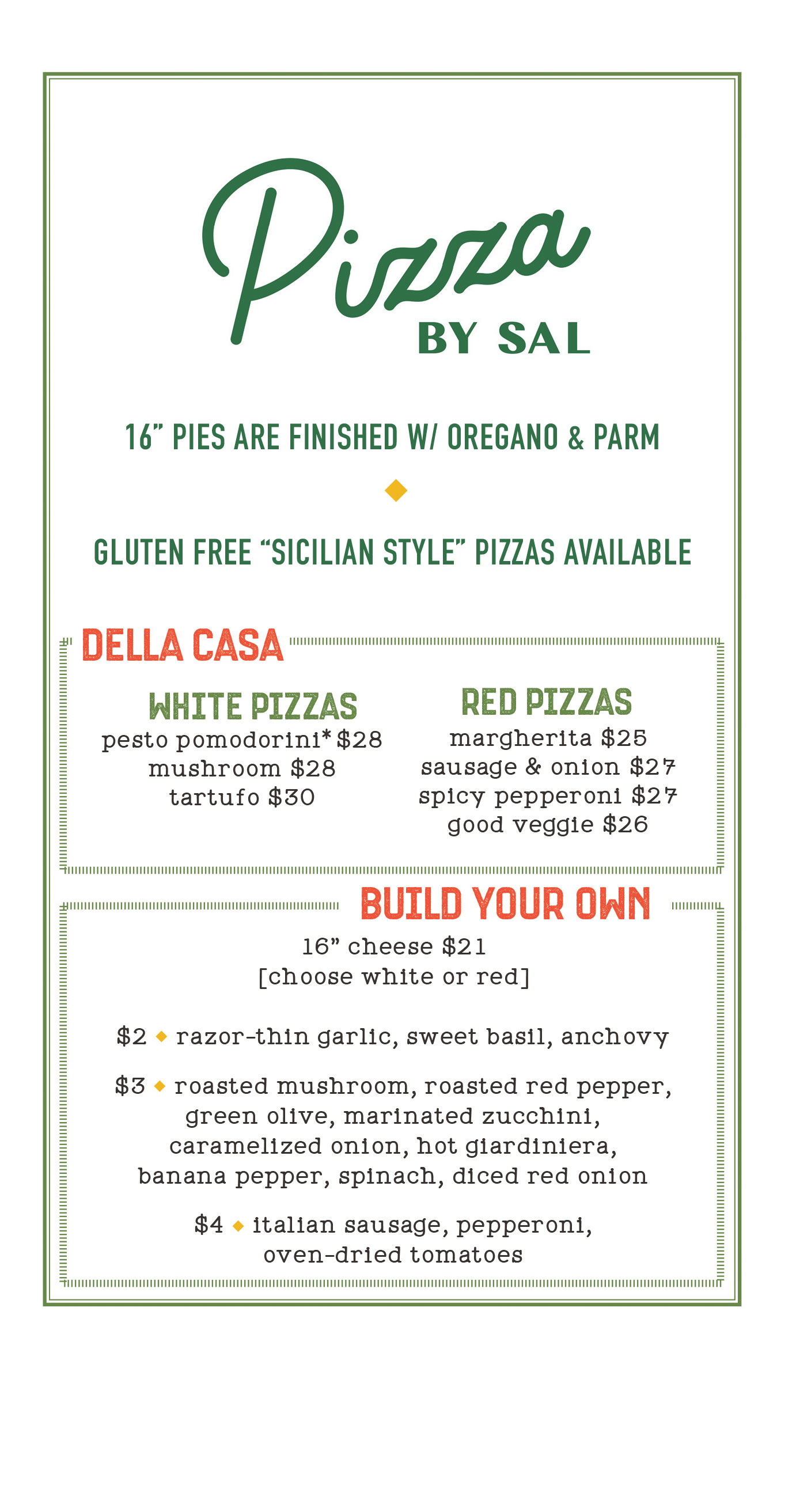 Catering Menu Panel 4